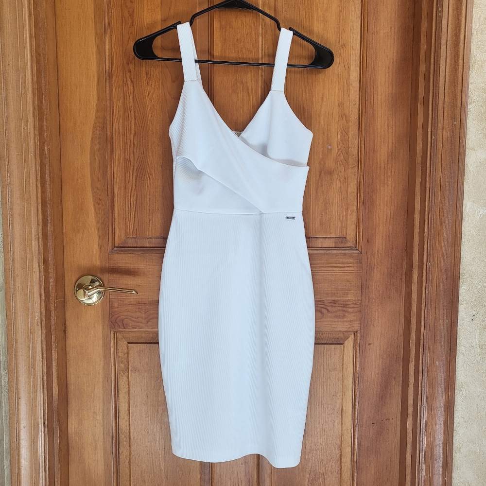 New: Armani Exchange (A|X) white dress